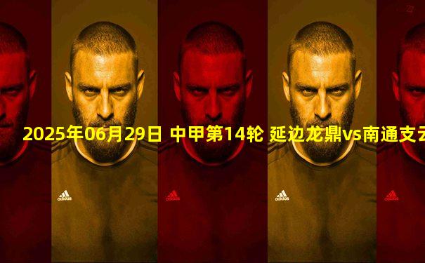 2025年06月29日 中甲第14轮 延边龙鼎vs南通支云 全场录像